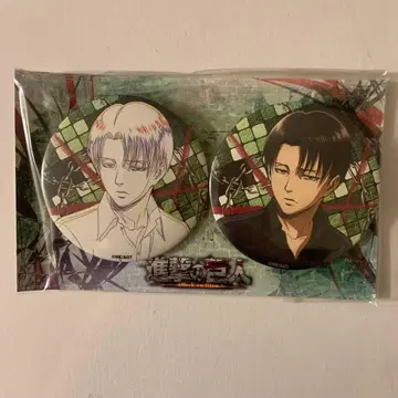 진격의 거인 리바이 BIG 캔뱃지 WITSTUDIO 벌스데이