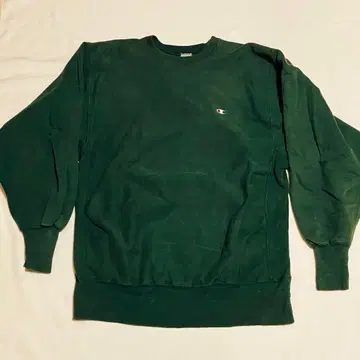 Champion 리버스 위브 90s 그린 XL USA제