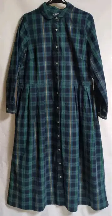 써니클라우드 무지개가 걸린 블랙워치 원피스 (여성용)