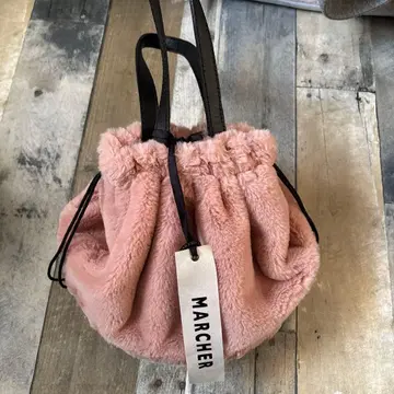 [ 새상품급 ] MARCHER 퍼 카고백