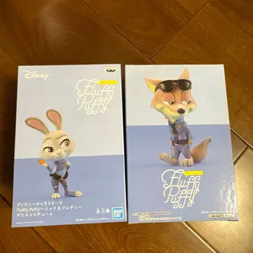 Fluffy Puffy 주디 홉스 & 닉 와일드 세트