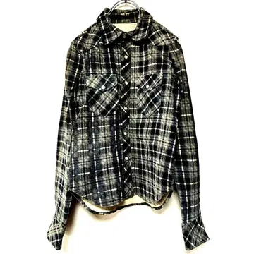 LUVA TRAM 루바트람 피그스킨 가죽 셔츠 가죽 셔츠 돈피