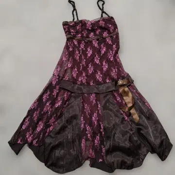 LM LULU 프랑스제 드레스 결혼식 원피스 레트로 수입