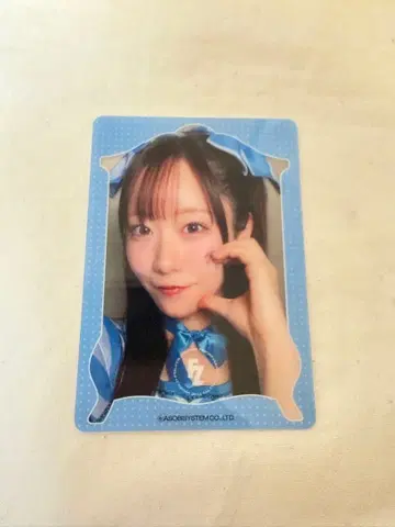 FRUITS ZIPPER 의상전 마나카 마나 트레이딩 카드