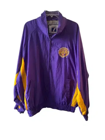 vintage 90's LSU tiger Logo 7 저리 자켓