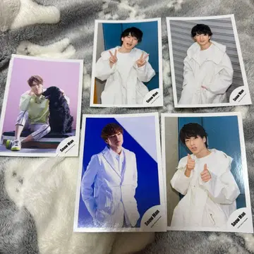 Snow Man 후카사와 타츠야 공식 사진 묶음 판매 5장