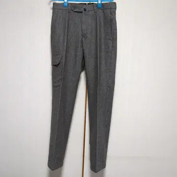 INCOTEX SUPER100's 울 카고 슬랙스 42