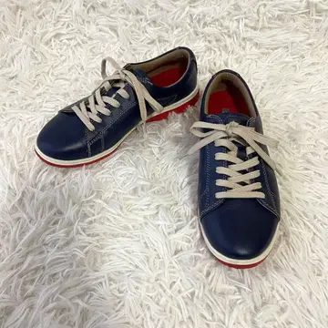 새상품급 요넥스 YONEX 파워 쿠션 스니커즈 네이비 22cm