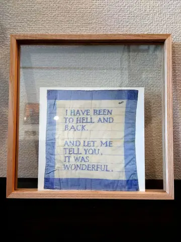 [액자 포함] 루이즈 부르주아 전시회 엽서 지옥에서 돌아온 곳 미술관