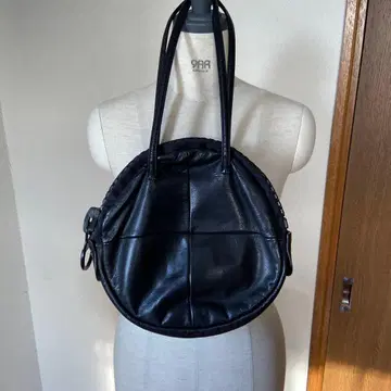 kawa-kawa 카와카와 서클 토트백 천연 가죽 가죽 숄더