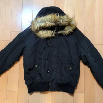 새상품 택 포함 M 블랙 MA-1 충전솜 밀리터리 자켓