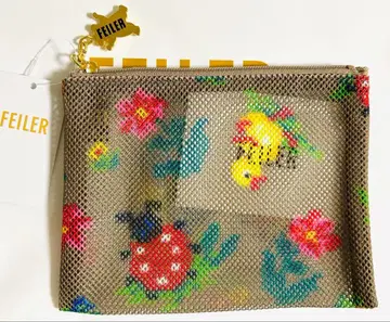 메쉬 파우치 S 하이 페이 베이지 페이러 파우치 메쉬 기프트