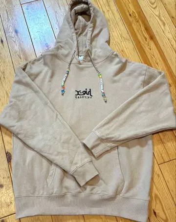 한 번만 착용! X-girl 후드티