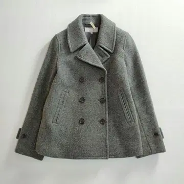 [컨디션 최상] 마가렛호웰 캐시미어 혼방 피코트 그레이 2