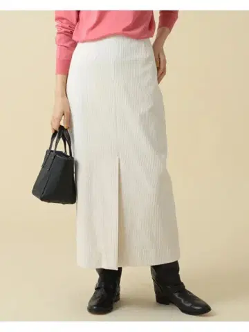 [ Demi-Luxe BEAMS ] 코듀로이 맥시 스커트