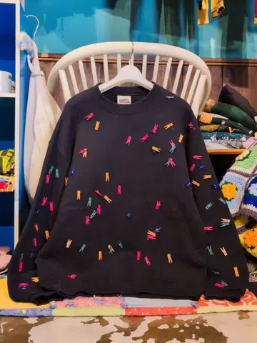 빈티지 구제 의류 리메이크 맨투맨