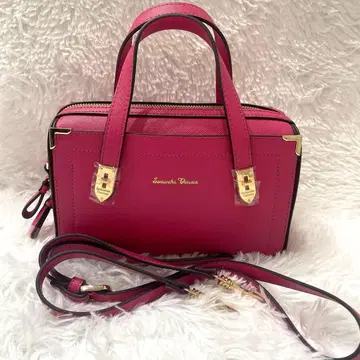 사만다 타바사 2WAY 핑크 숄더백