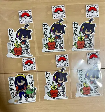 포켓몬 x B-SIDE LABE 스구리 제유 스티커