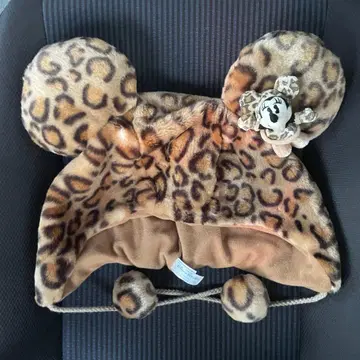 미니 팬캡 레오파드 무늬