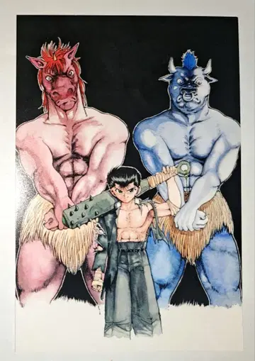 유유백서 우라이 유스케 엽서 토가시 요시히로전 PUZZLE