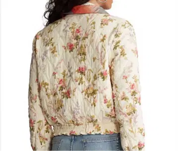 폴로 랄프로렌 꽃무늬 퀼팅 자켓