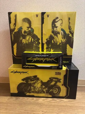 사이버펑크 V, 야이바 사나기 피규어 세트