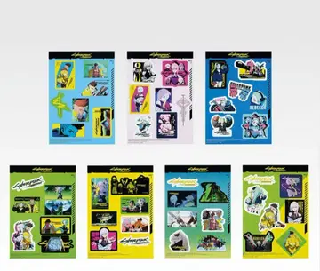 제일복권 사이버 펑크 엣지 러너즈 G상 다이컷 스티커 컴프