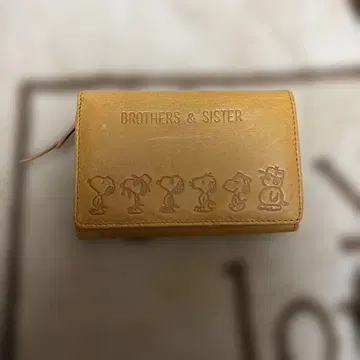 PEANUTS 스누피 이단 접이식 지갑