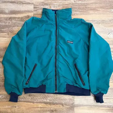 90s USA 랜즈엔드 L 웜업 자켓 나일론 구제 의류