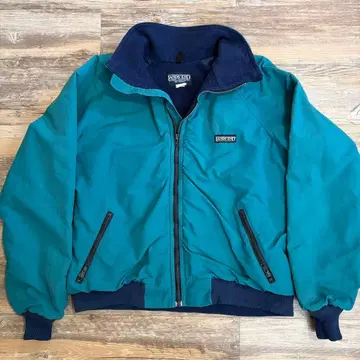90s USA 랜즈엔드 L 웜업 자켓 나일론 구제 의류