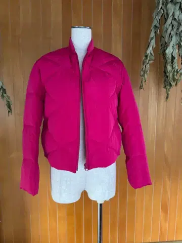 DAMA 다마 컬렉션 핑크 퀼팅 숏 자켓