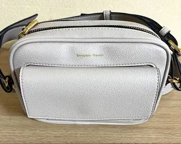 Samantha Thavasa 라이트 그레이 스퀘어 숄더백