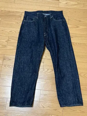a.presse washed wide denim pants 30/28