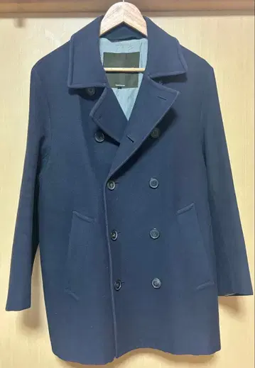 매킨토시 런던 네이비 울 피코트 MACKINTOSH 40