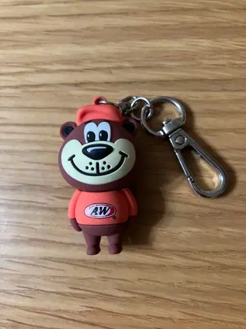 A&W 곰 캐릭터 키링