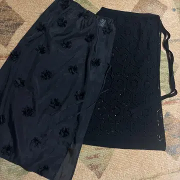 레이어드 스커트