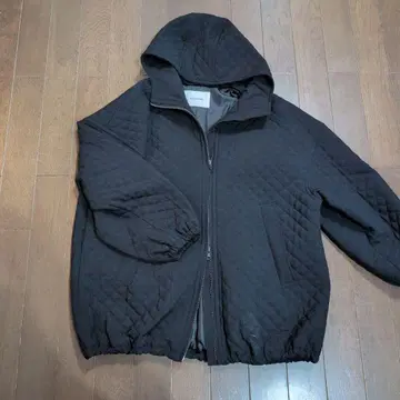 완판템 스타일믹서 퀼팅 후드 자켓