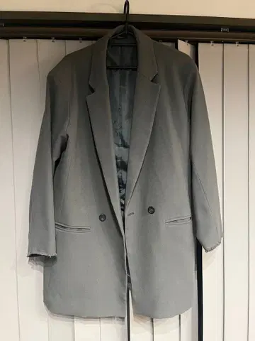 JEANASIS 그레이 테일러드 자켓 F 사이즈