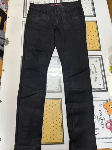 SEANA 코팅 청바지