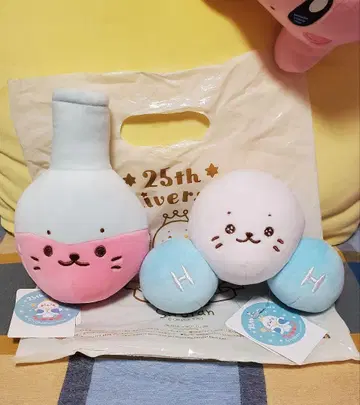 시로탄 사이언스 복권 물분자 플라스크 봉제 인형