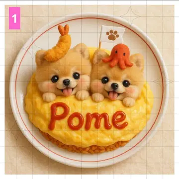 플랫 파우치 6중 거즈 손수건 오더 접수 페이지 오므라이스