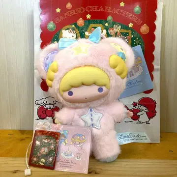 산리오 키키라라 50주년 리틀트윈스타 마스코트 홀더 라라 덤 포함