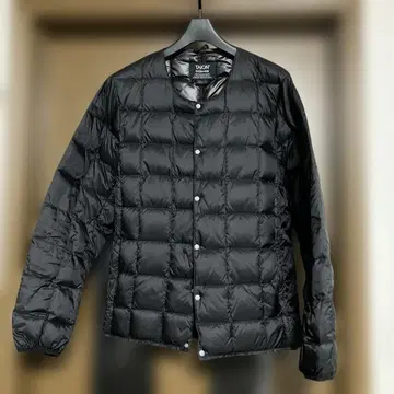 TAION 블랙 다운 자켓 XL