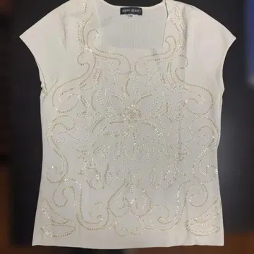 SUPER BEAUTY 반팔 상의 42 화이트