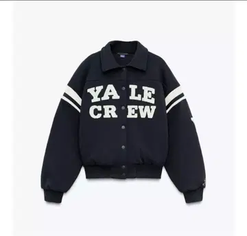 ZARA 자라 YALE 퀼팅 자켓 바시티 자켓