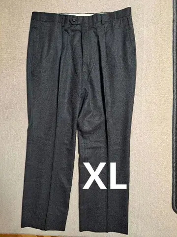 GIVERDYE 남성용 슬랙스 다크 그레이 XL 사이즈 울