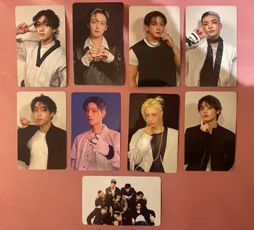 straykids KARMA HMV 럭키 드로우 C 8장 세트 스키즈