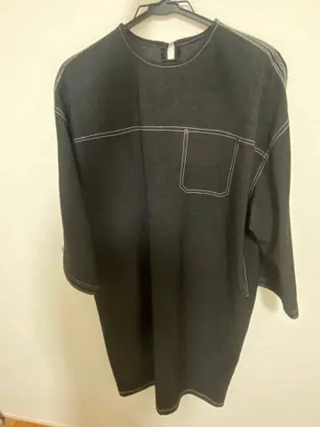 SETIA 세치아 데님 원피스 7부 소매