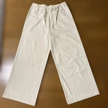 Doneeyu 와이드 팬츠 허리밴딩 이지 팬츠 플란넬 소재 새상품급