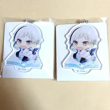 문호 스트레이독스 나카지마 아츠시 아크릴 스탠드 2개 세트